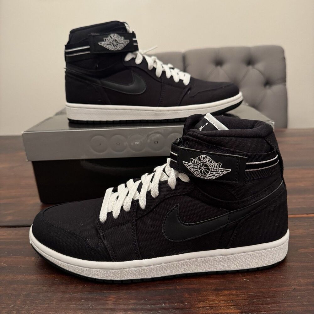 Air Jordan 1 High Strap Canvas Shoes